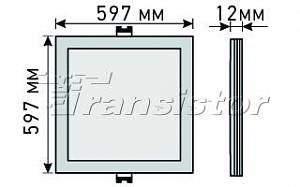 DL-600x600A-40W Warm White - Документ 1